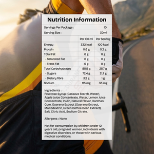 ANS (Athletic Nutrition Solution) - Apple Superfood Energy Gel