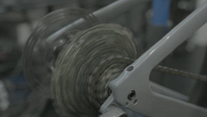 Spinning drivetrain during a BikeCraft.One drivetrain service