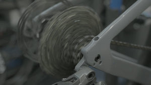 Drivetrain and cassette detail during a BikeCraft.One service