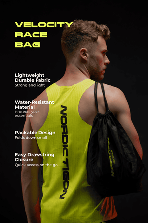 Velocity Race Bag - Charcoal Black Nordic Tigon Backpack
