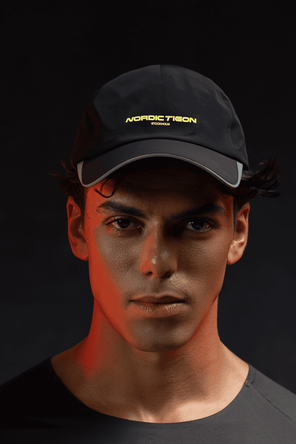 Velocity Cap - Charcoal Black - Unisex Nordic Tigon Cap