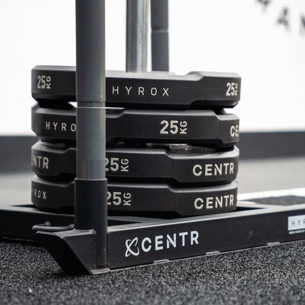 HYROX competition plates at STR Fitness Club