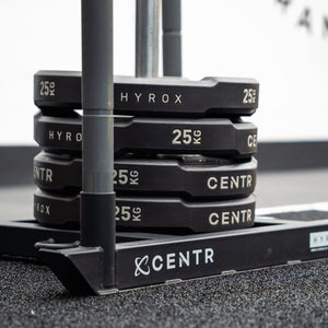 HYROX competition plates at STR Fitness Club